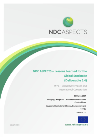 Lessons learned deliverable screenshot