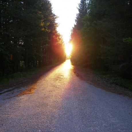 The light at the end of the road